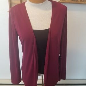 Sequin Hearts Purple Jacket